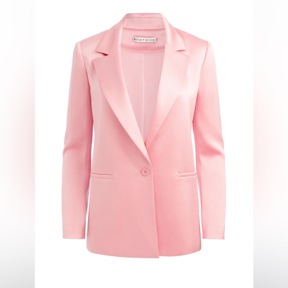 Alice + Olivia Soft Pink Blazer